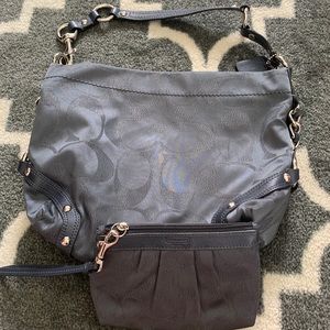 Coach Purse and Wristlet